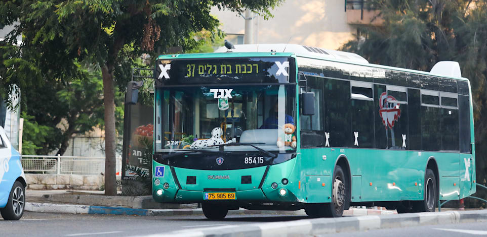 אוטובוס של אגד / צילום: שלומי יוסף