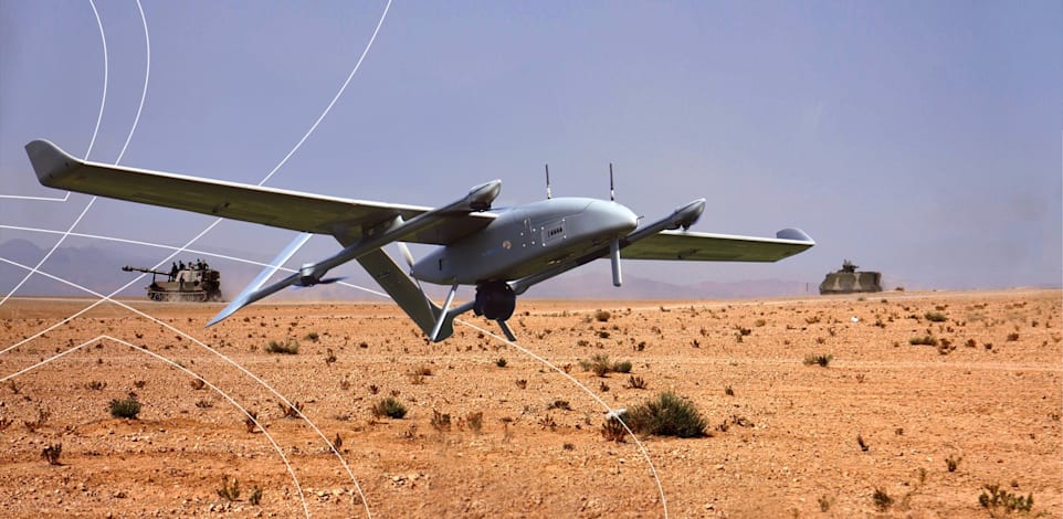 מל''ט של חברת בלו בירד / צילום: 2.      WonderB UAS (קרדיט: BlueBird Aero Systems )