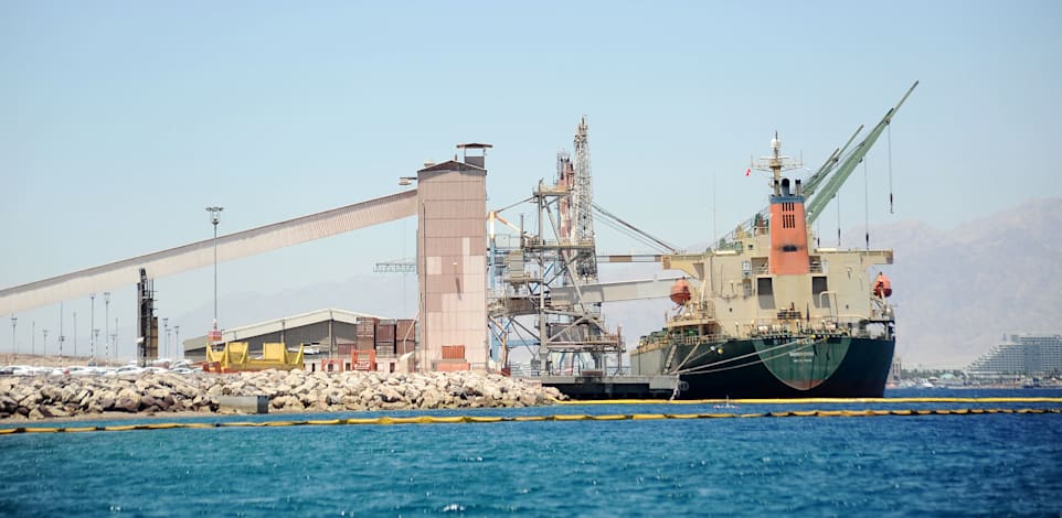 נמל אילת / צילום: תמר מצפי