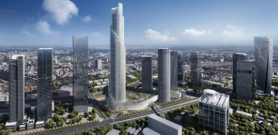 מגדל הספירלה של עזריאלי / צילום: KPF