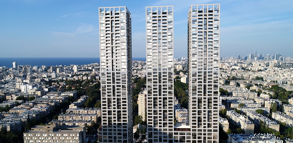 פרויקט רובע איילון של מצלאוי ונצבא ברחוב יוספטל בבת ים / צילום: ויו פוינט