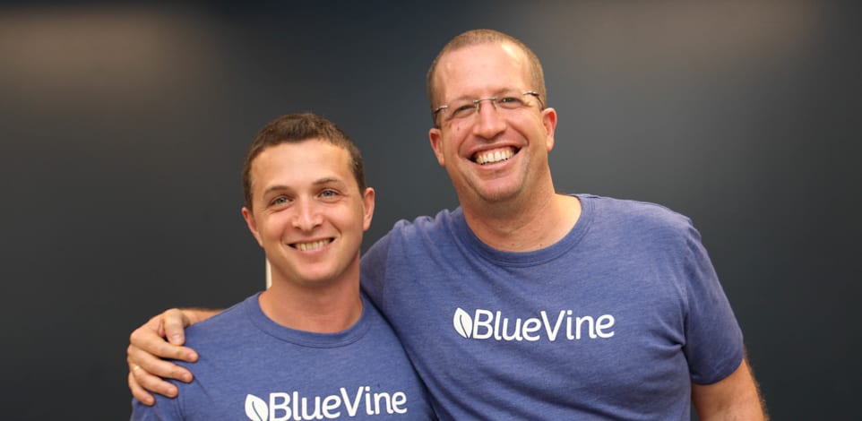 אייל ליפשיץ וניר קלר מייסדי חברת BlueVine / צילום: BlueVine