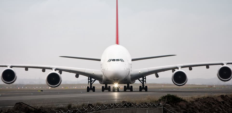 מטוס איירבוס A380 / צילום: Shutterstock, G Tipene