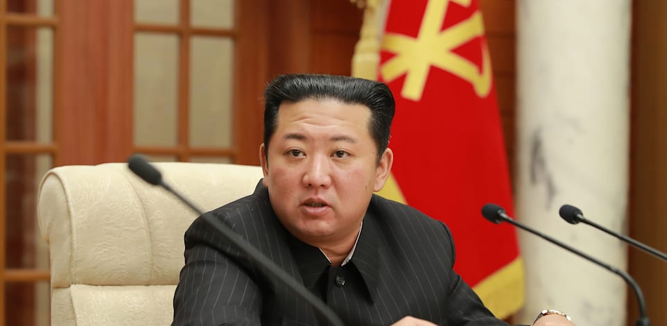 מנהיג צפון קוריאה קים ג'ונג און / צילום: Reuters, KCNA/Pool / Latin America News Agency