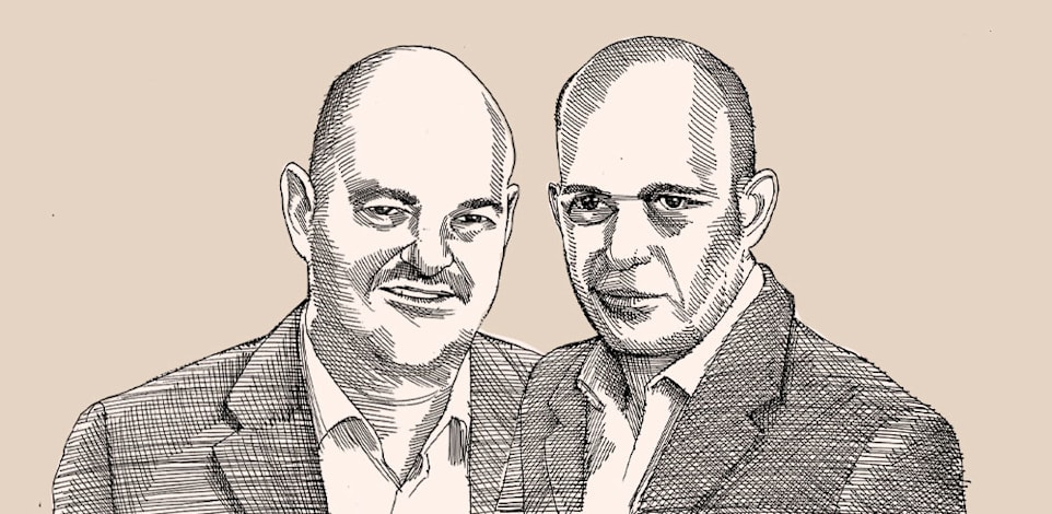 צח חרמון ויגיל מנוביץ / איור: גיל ג'יבלי