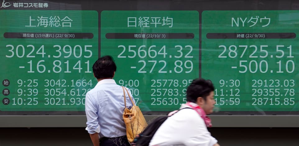 בורסת טוקיו / צילום: Associated Press, Eugene Hoshiko