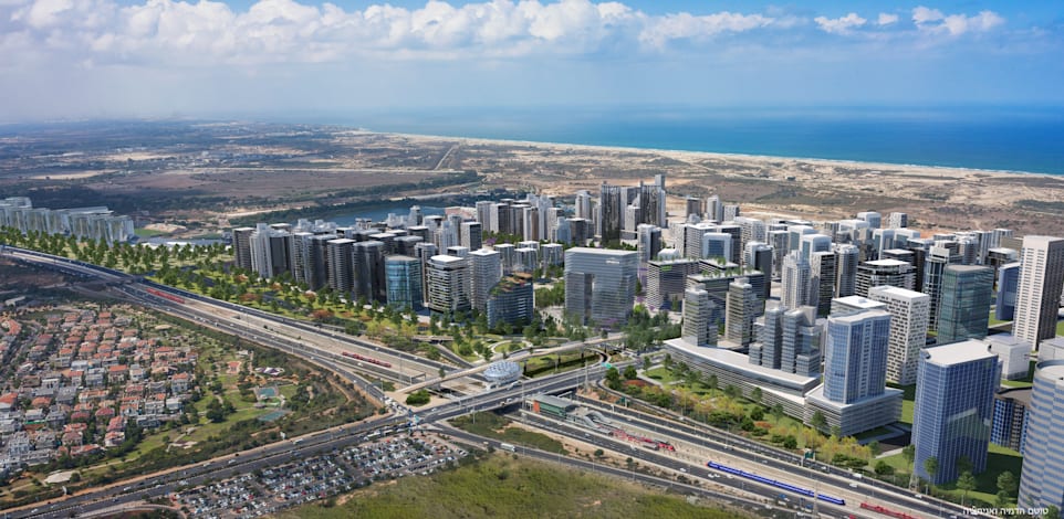 מתחם האלף לאחר שיושלם / הדמיה: טוטם הדמיות