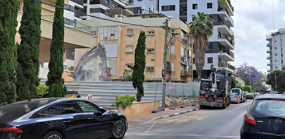 בנייה למגורים ברמת גן / צילום: טלי בוגדנובסקי