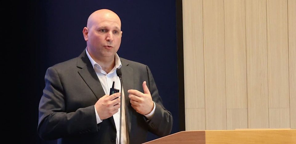 גבי מיודובניק, נשיא ומנכ''ל נטפים, בכנס ESG / צילום: שלומי יוסף