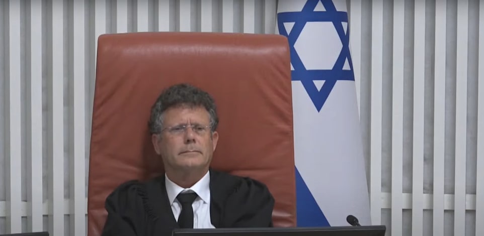 השופט יצחק עמית בדיון בבג''ץ / צילום: דוברות הרשות השופטת