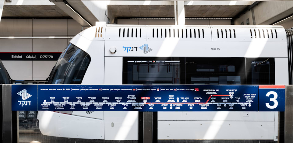 הרכבת הקלה, הקו האדום / צילום: יוסי כהן