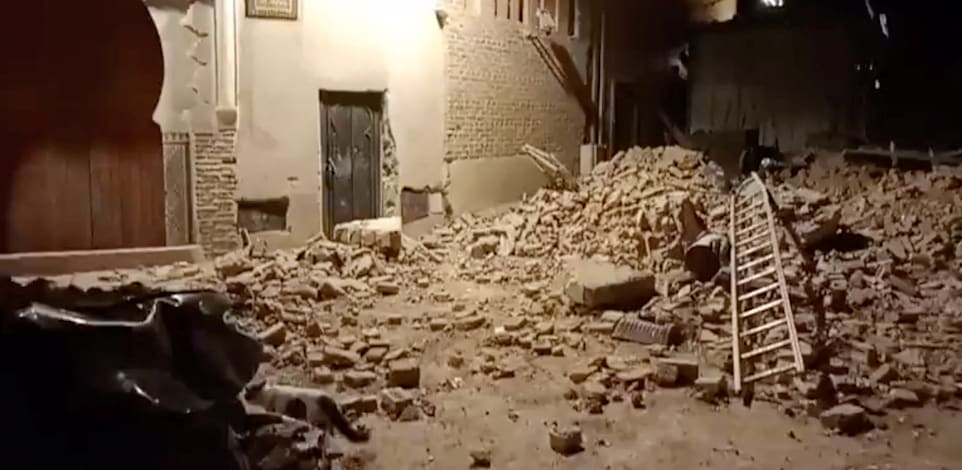 רעידת האדמה במרוקו / צילום: Al Maghribi Al Youm