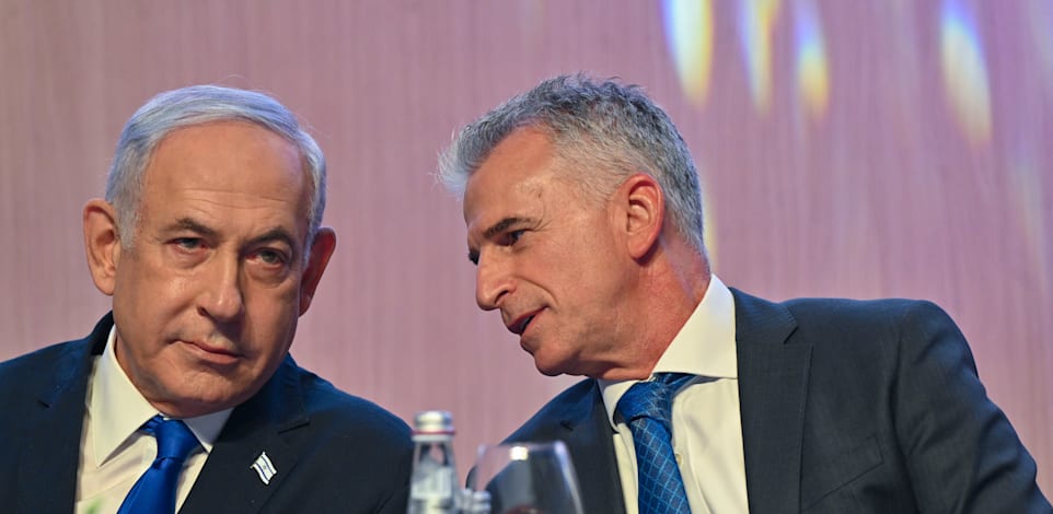 ראש הממשלה בנימין נתניהו עם ראש המוסד, דוד ברנע / צילום: קובי גדעון-לע''מ