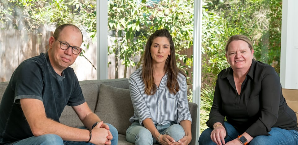 משמאל לימין: גילי רענן, ליאור סיימון ואמילי הית' / צילום: רון שלף