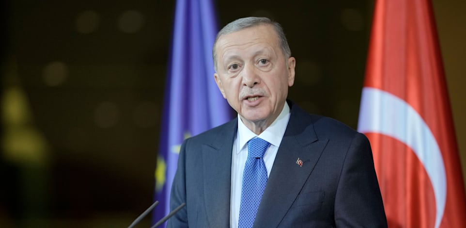 נשיא טורקיה, רג'פ טאייפ ארדואן / צילום: Associated Press, Markus Schreiber