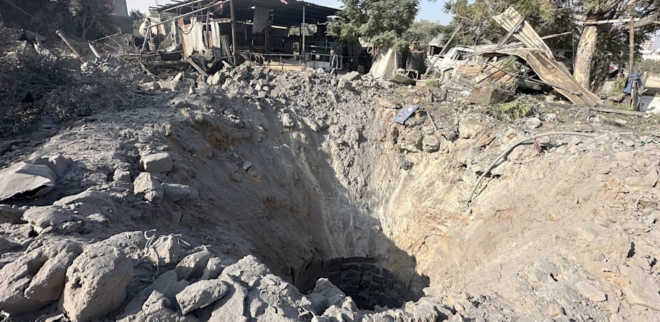 הפצצת צה''ל בעזה / צילום: Reuters, Anadolu