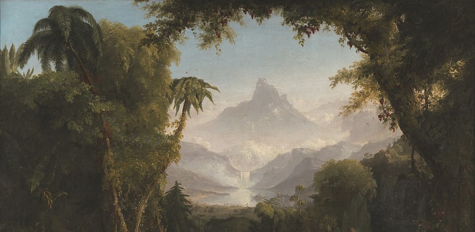 ''גן עדן'', ציור של תומאס קול / צילום: ויקיפדיה