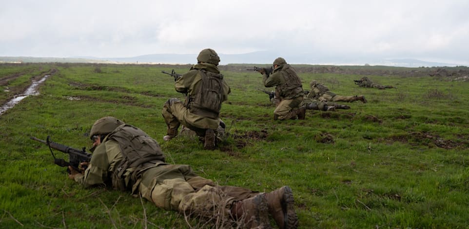 תרגול כוחות צה''ל בגבול הצפון / צילום: דובר צה''ל