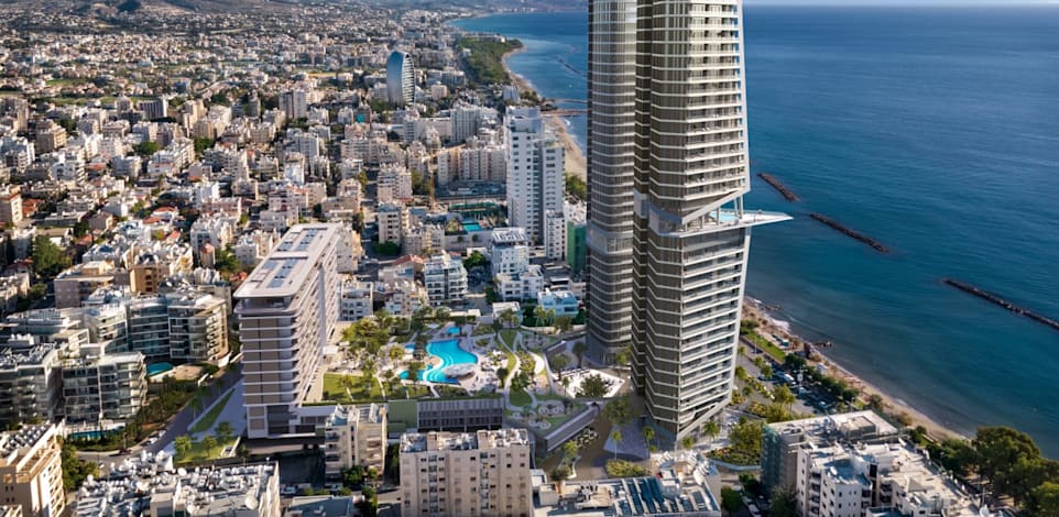 הדמיית פרויקט של גינדי גלובל בקפריסין / צילום: סייברקו