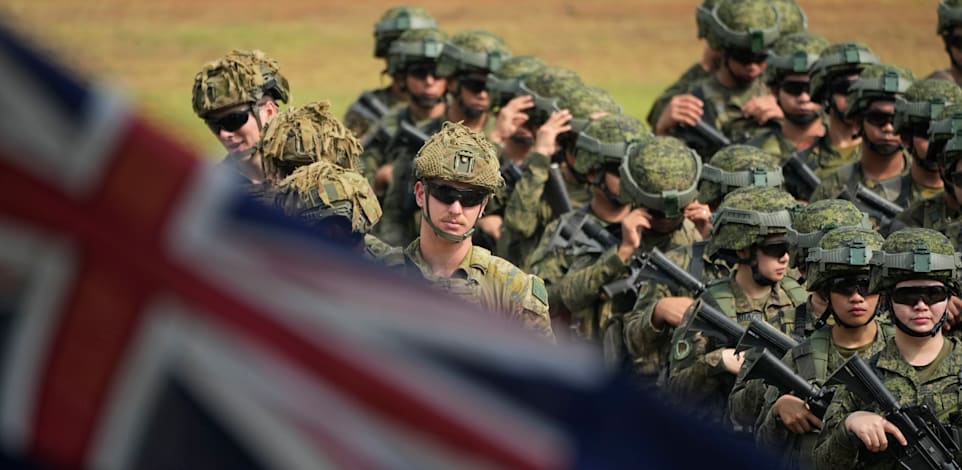 חיילי צבא אוסטרליה בתרגיל. מדיניות של הרתעה / צילום: Associated Press, Aaron Favila
