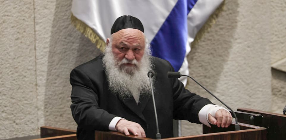 שר הבינוי והשיכון יצחק גולדקנופף / צילום: דני שם-טוב, דוברות הכנסת