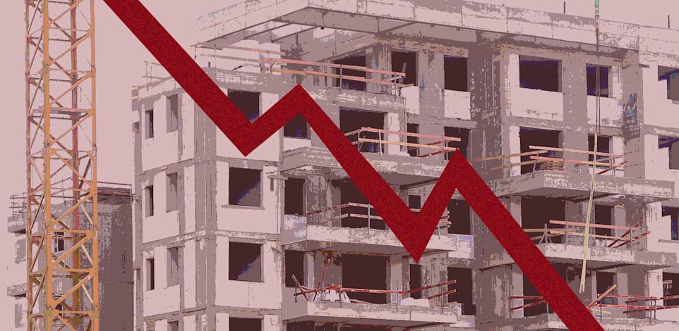מדד הבנייה בירידה / צילום: שלומי יוסף, אילוסטרציה: טלי בוגדנובסקי