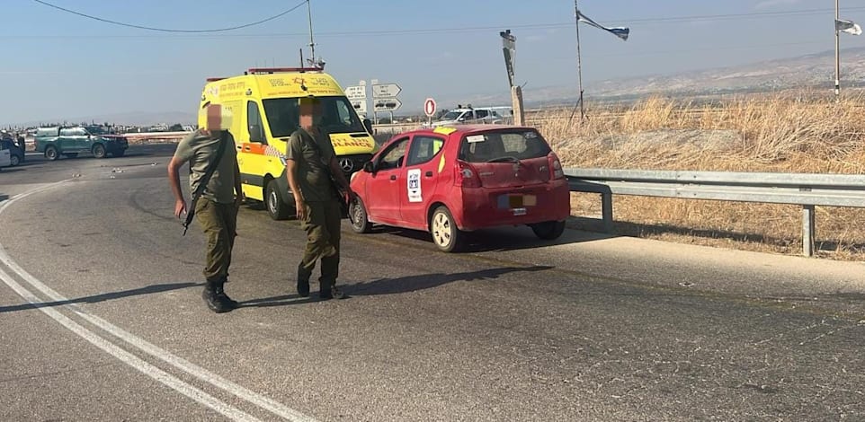 אזור הפיגוע / צילום: דוברות מד''א