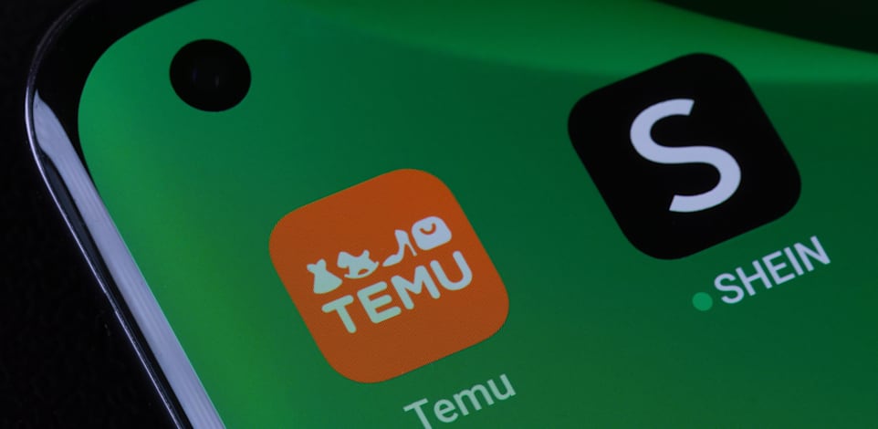 אפליקציות SHEIN ו-Temu. מתחרות זו בזו / צילום: Shutterstock
