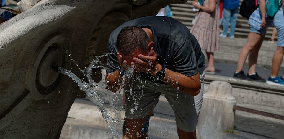 גל חום באירופה / צילום: Reuters, Massimo Valicchia