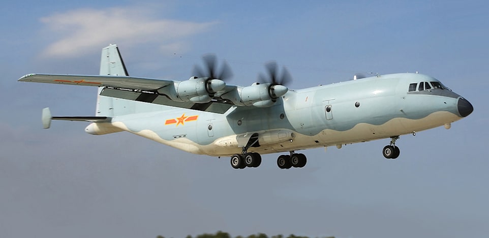 מטוס תובלה סיני מדגם Y-9. על בסיס מטוס זה נבנה הדגם המתקדם של סין / צילום: ויקיפדיה, Alecsandr Martynov