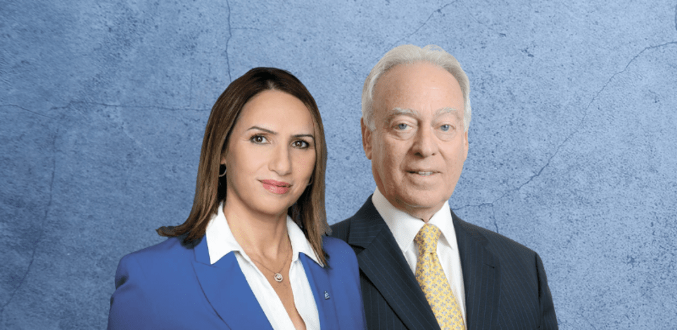 יו''ר כלל ביטוח חיים סאמט ומנכ''לית אל על דינה בן טל גננסיה / צילום: איל יצהר, דוברות אל על