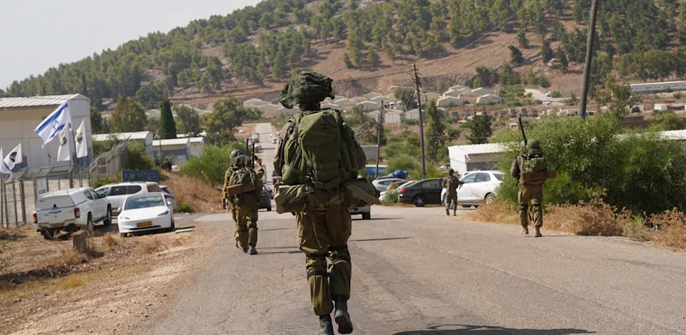 פעילות חטיבת ׳עציוני׳ בגבול לבנון / צילום: דובר צה''ל