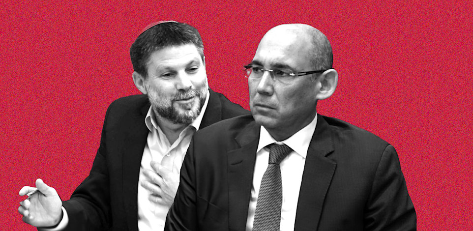 אמיר ירון, ובצלאל סמוטריץ' / צילומים: מארק ישראל סלם-הארץ, דני שם-טוב-דוברות הכנסת, עיבוד: טלי בוגדנובסקי