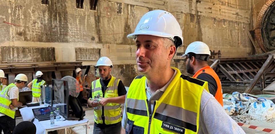 מנכ״ל נת״ע איתמר בן מאיר / צילום: בר לביא