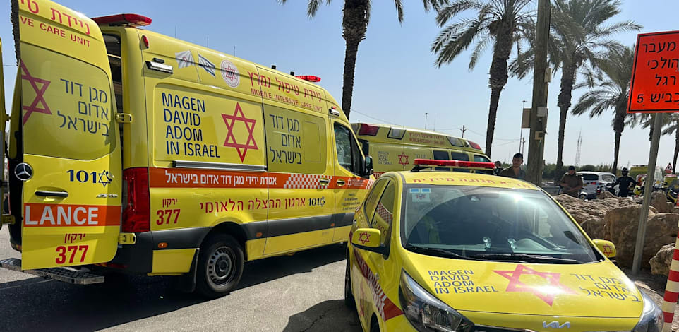 אמבולנסים של מד''א / צילום: דוברות מד''א