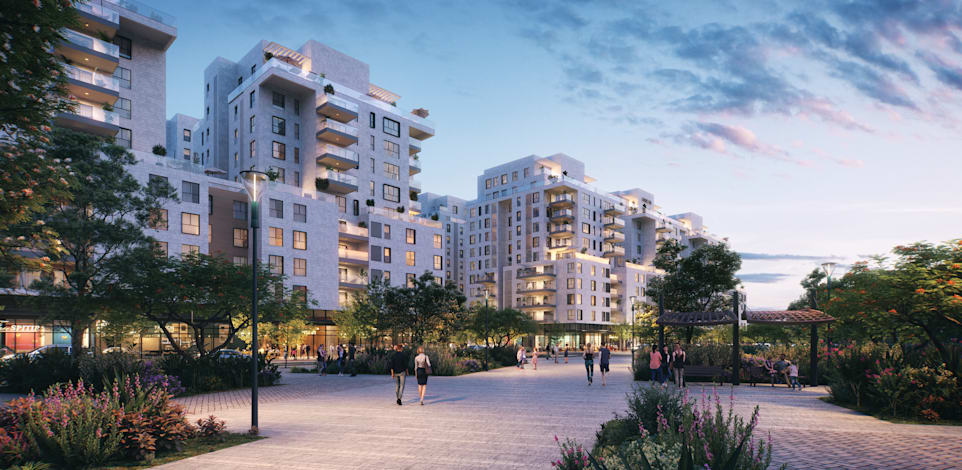 הרובע הבינלאומי לוד - רם אדרת / איור: סנפשוט