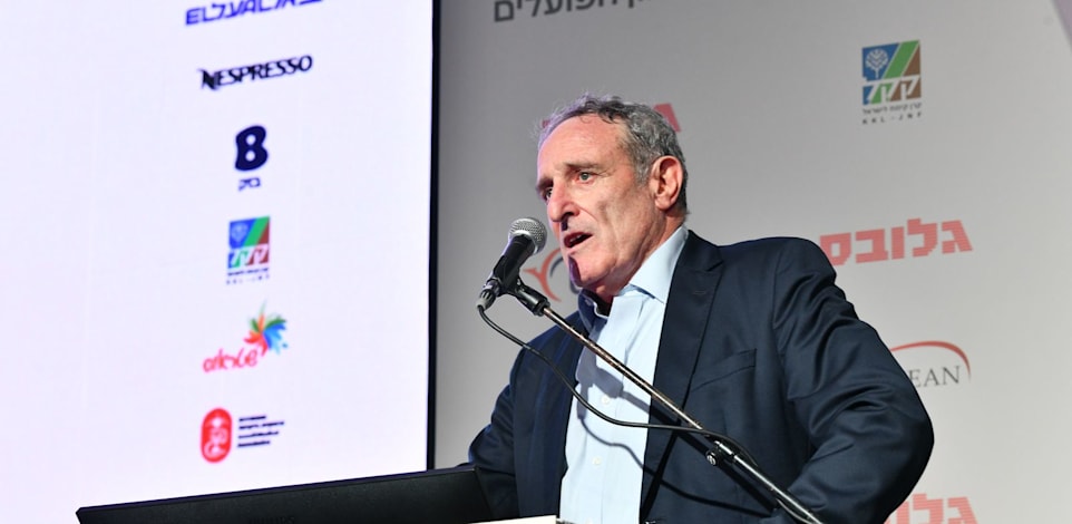 יו''ר בנק הפועלים, ראובן קרופיק, בערב הפתיחה של ועידת ישראל לעסקים / צילום: יוסי כהן