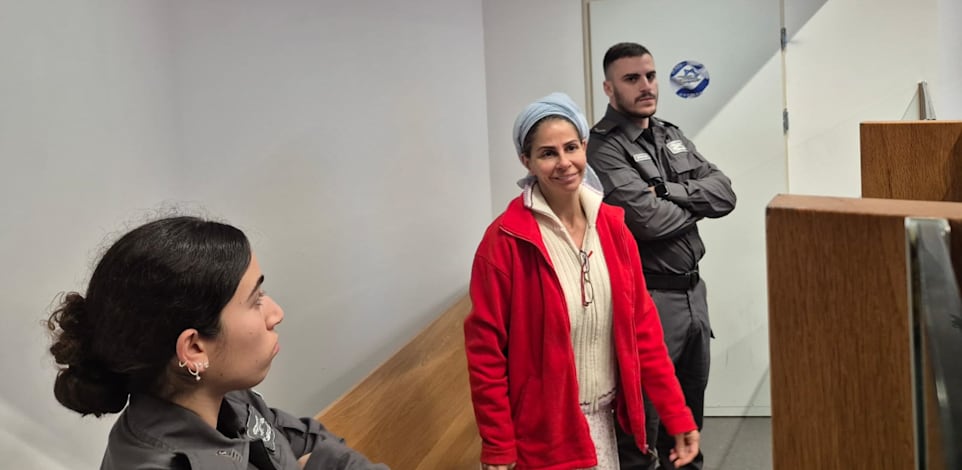 ענבל אור בבית המשפט, השבוע (ב') / צילום: ניצן שפיר