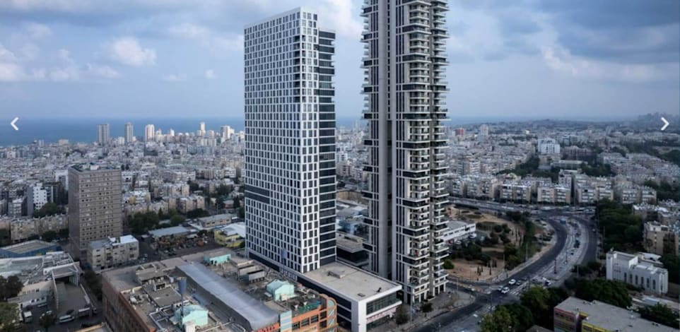 הפרויקט ברחוב ניסנבאום בבת ים / צילום: יח''צ