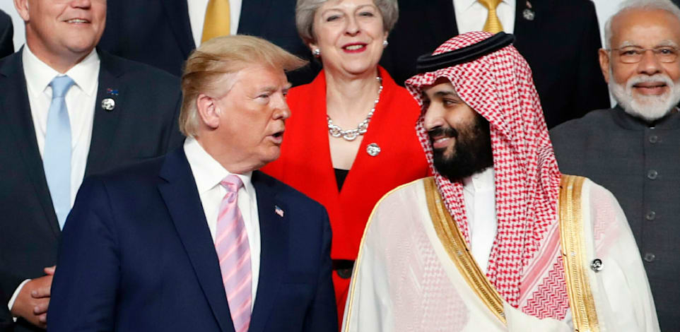 ההתנהלות הדיפלומטית בסעודיה כבר הושפעה. טראמפ ובן סלמאן / צילום: ap, Kim Kyung-Hoon