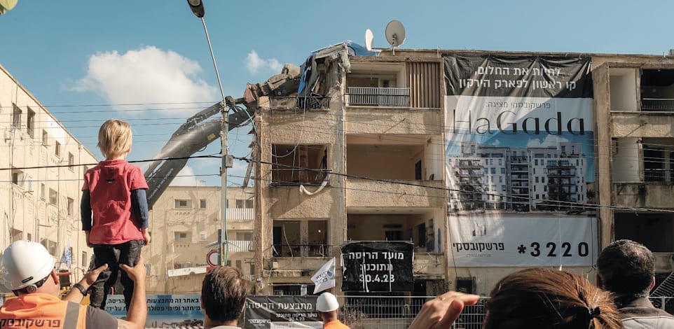 פרויקט התחדשות עירונית של פרשקובסקי בת''א / צילום: Mark Tso