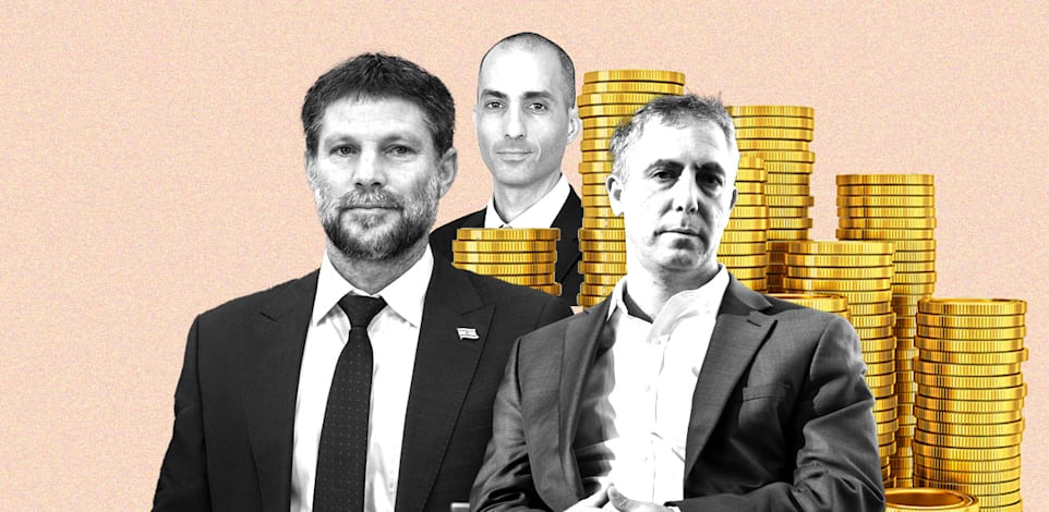ספי זינגר, יו''ר רשות ניירות ערך, עמית גל, הממונה על שוק ההון ובצלאל סמוטריץ שר האוצר / צילומים: יוסי כהן, מארק ניימן(לע''מ), עמית שאבי(ידיעות אחרונות). עיבוד: טלי בוגדנובסקי