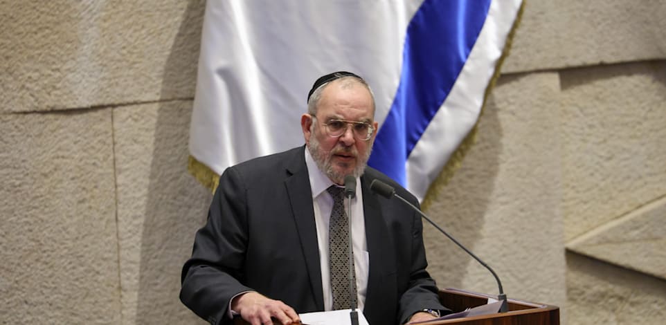 יוזם החוק, ח''כ יעקב אשר / צילום: נועם מושקוביץ/דוברות הכנסת