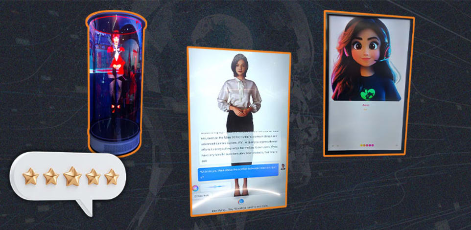 סוכנות AI של אמדוקס, וואווי והונור / צילומים: גלית חתן, עיבוד: טלי בוגדנובסקי