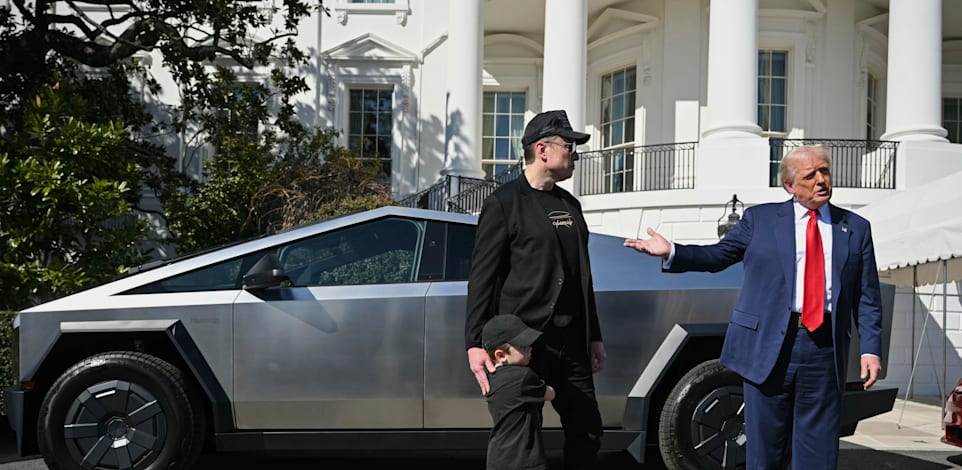 טראמפ ומאסק. / צילום: ap, Pool Images
