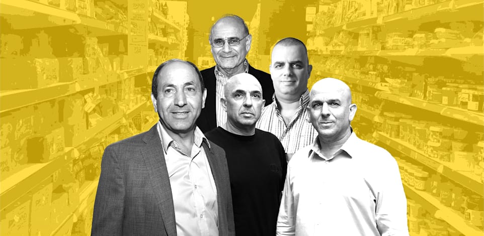 מנכלי רשתות המזון שופרסל, רמי לוי, ויקטורי וטיב טעם / צילום: יונתן בלום, איל יצהר, אלעד גוטמן