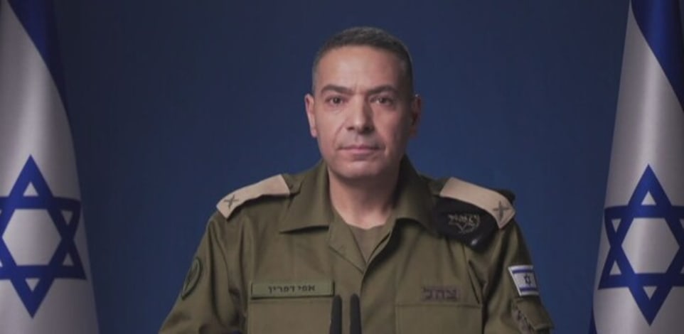 דובר צה''ל, תא''ל אפי דפרין / צילום: צילום מסך