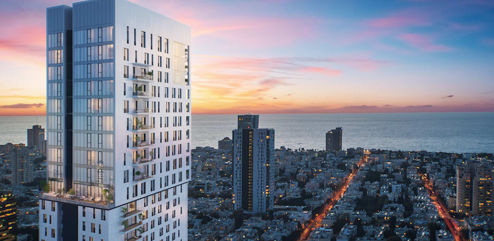 מגדל אינפיניטי של קבוצת חג'ג' / הדמיה: באדיבות קבוצת חג'ג'