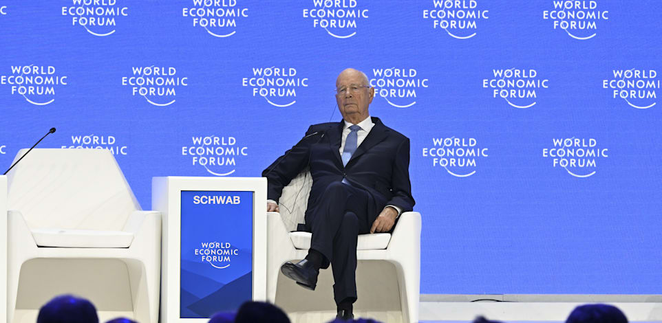 קלאוס שוואב / צילום: Reuters, Anadolu via Reuters Connect