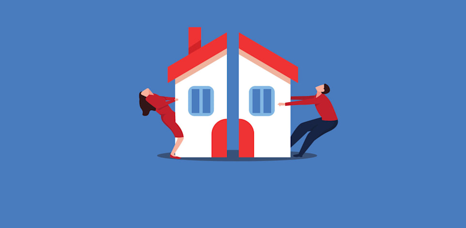 חלוקת הנכסים בהליך גירושי / איור: Shutterstock